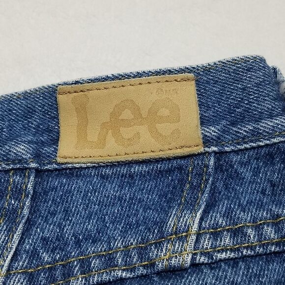 VINTAGE Lee Dark Acid Wash Ultra High Rise Jeans - Picture 10 of 12